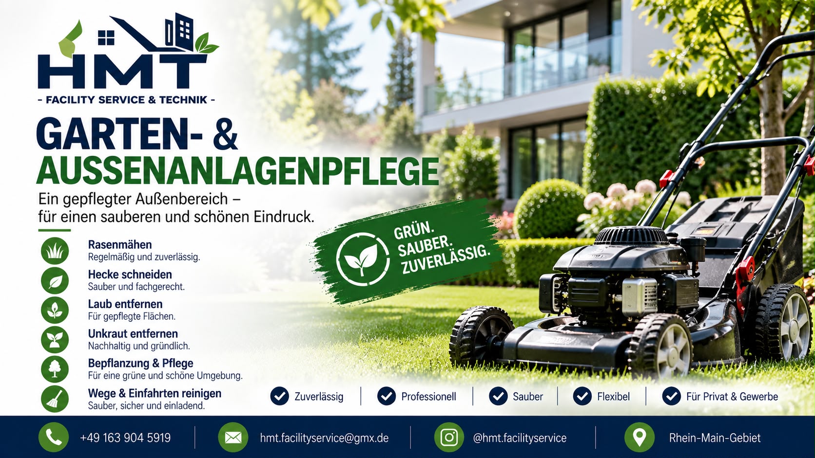 Garten und Außenanlagenpflege